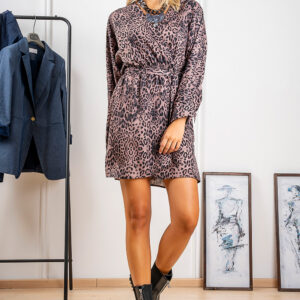 Φόρεμα με animal print